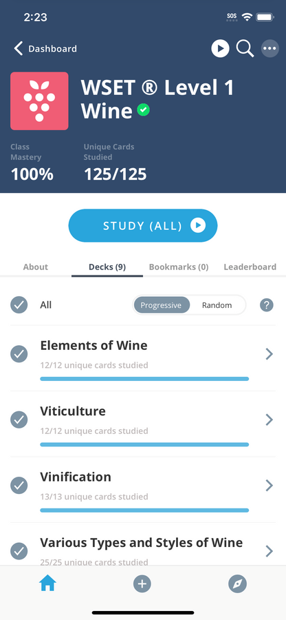 Efficient WSET Level 1 Prep